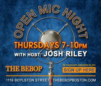Open Mic @ The Bebop in Boston